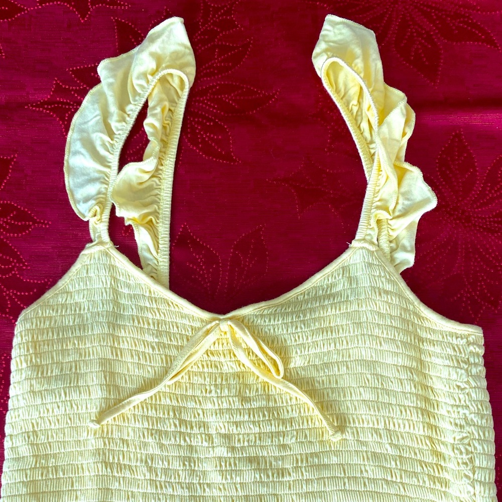 Yellow Tank top